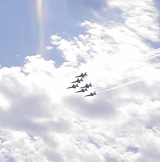 F-16 Thunderbirds at Minot AFB 2001 08 11 a - Click image for full size