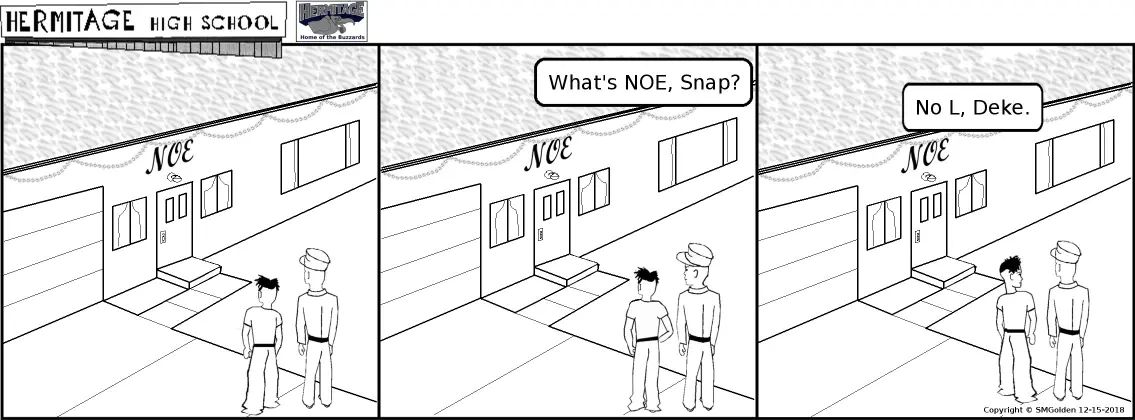 Comic strip: NOEL